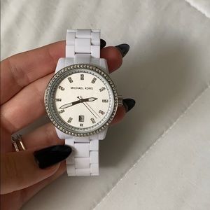 Michael Kors White Watch